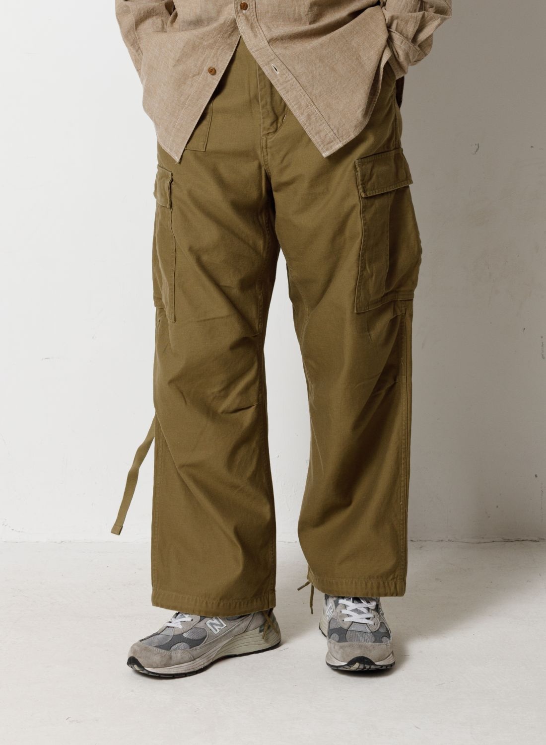 Army Cargo Pant in Khaki - 2