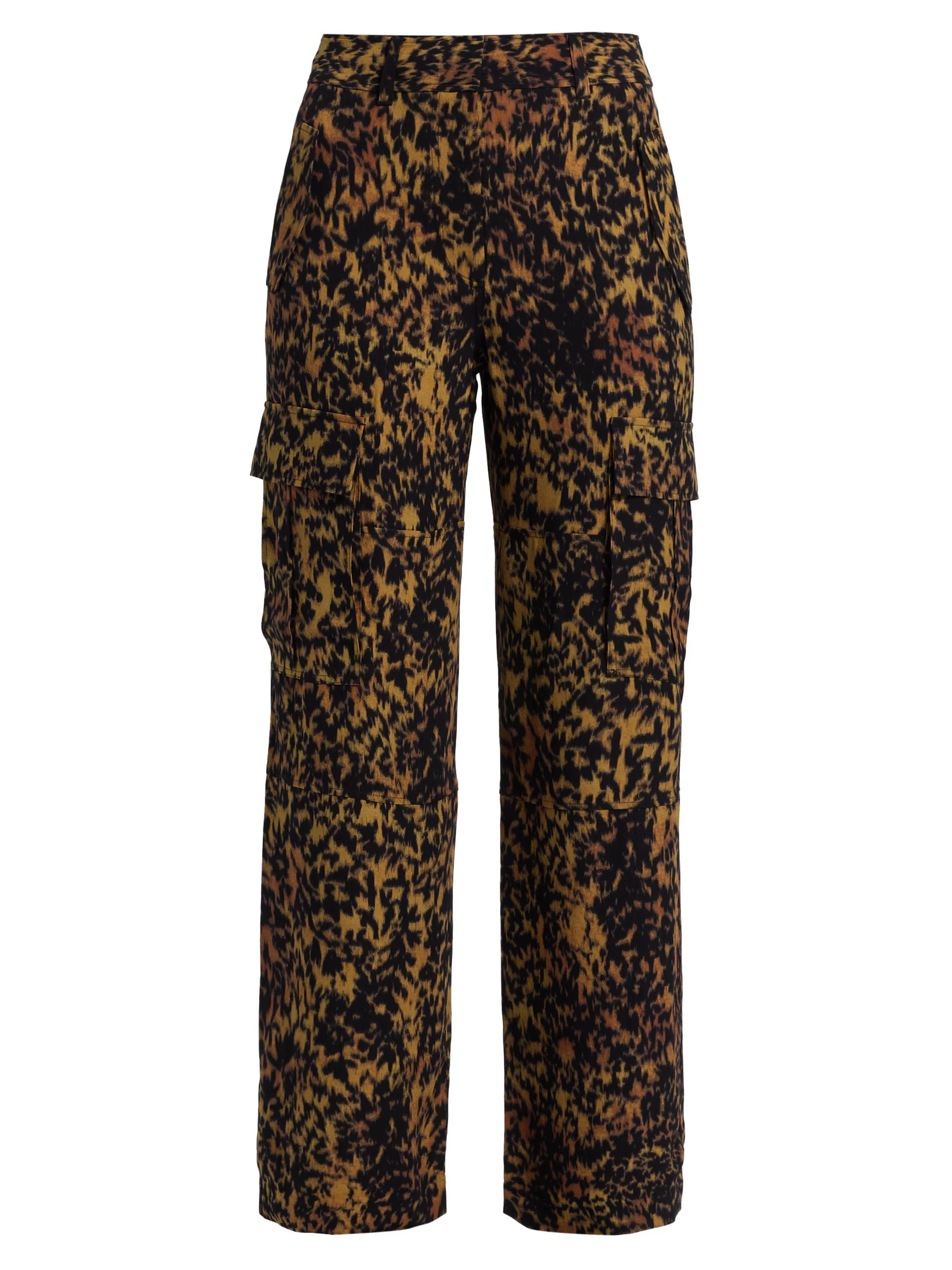 Women's Pax Leopard-Print Cargo Pants - Savannah - 1