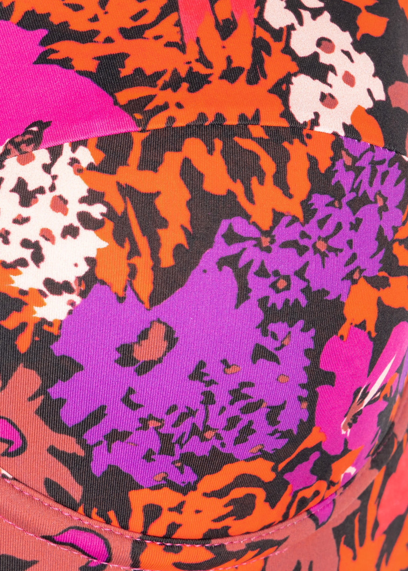 Paul Smith 'Tropical Floral' Wrap Bandeau Swimsuit outlook