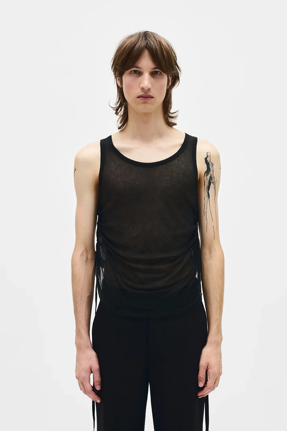 Boris Ruched Tank Top - 1