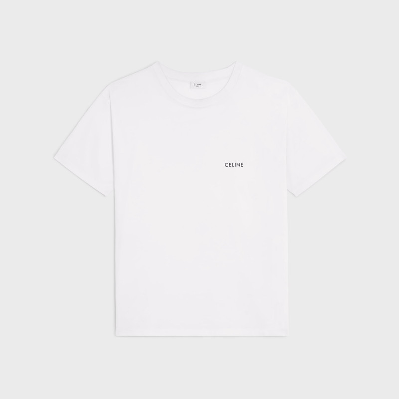 celine loose T-shirt in cotton jersey 1