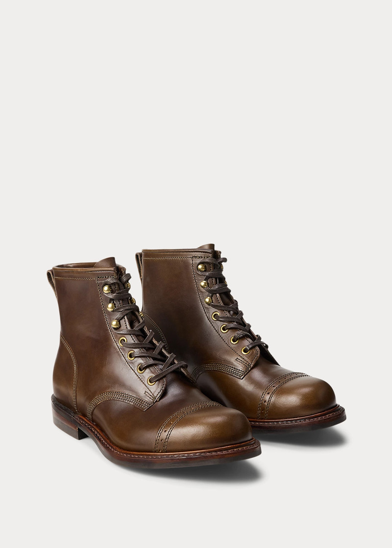 RRL by Ralph Lauren Leather Bowery Boot outlook