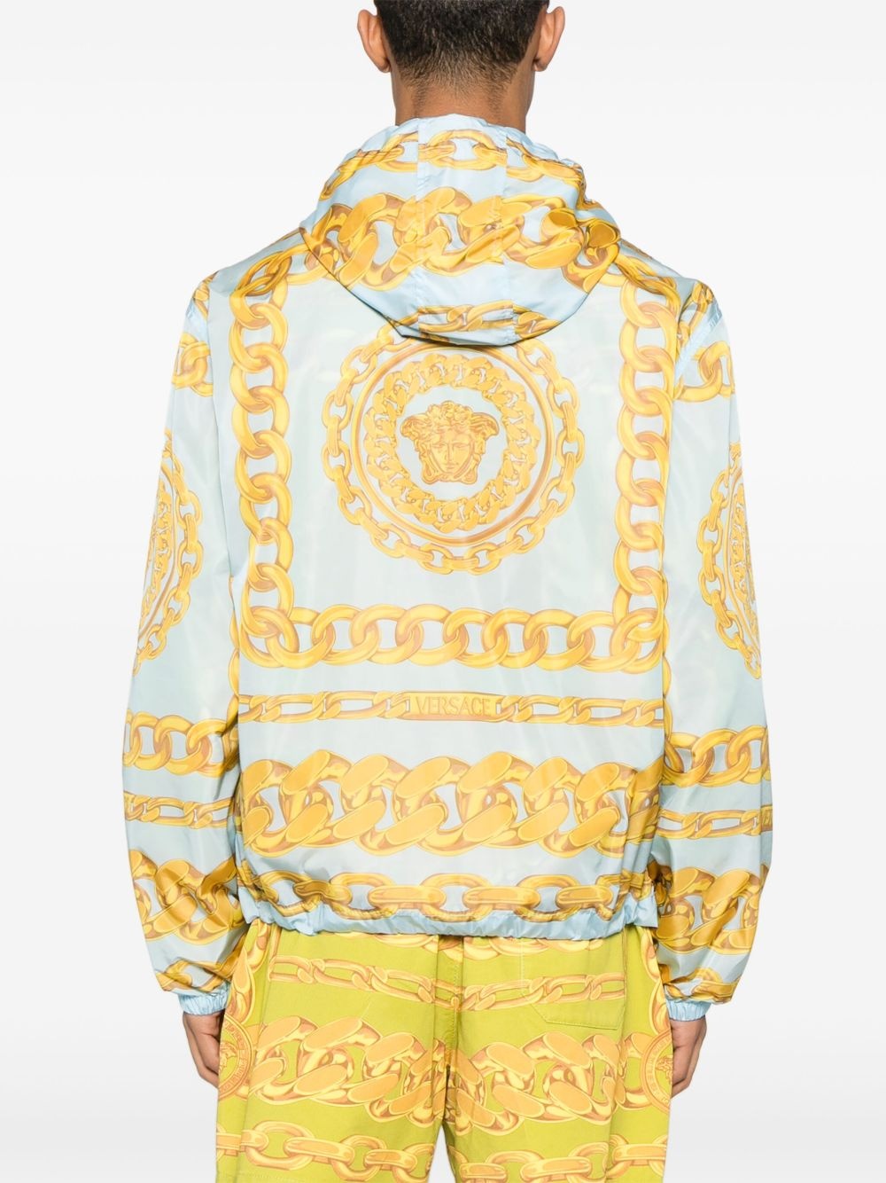 Medusa Chains-print jacket - 4