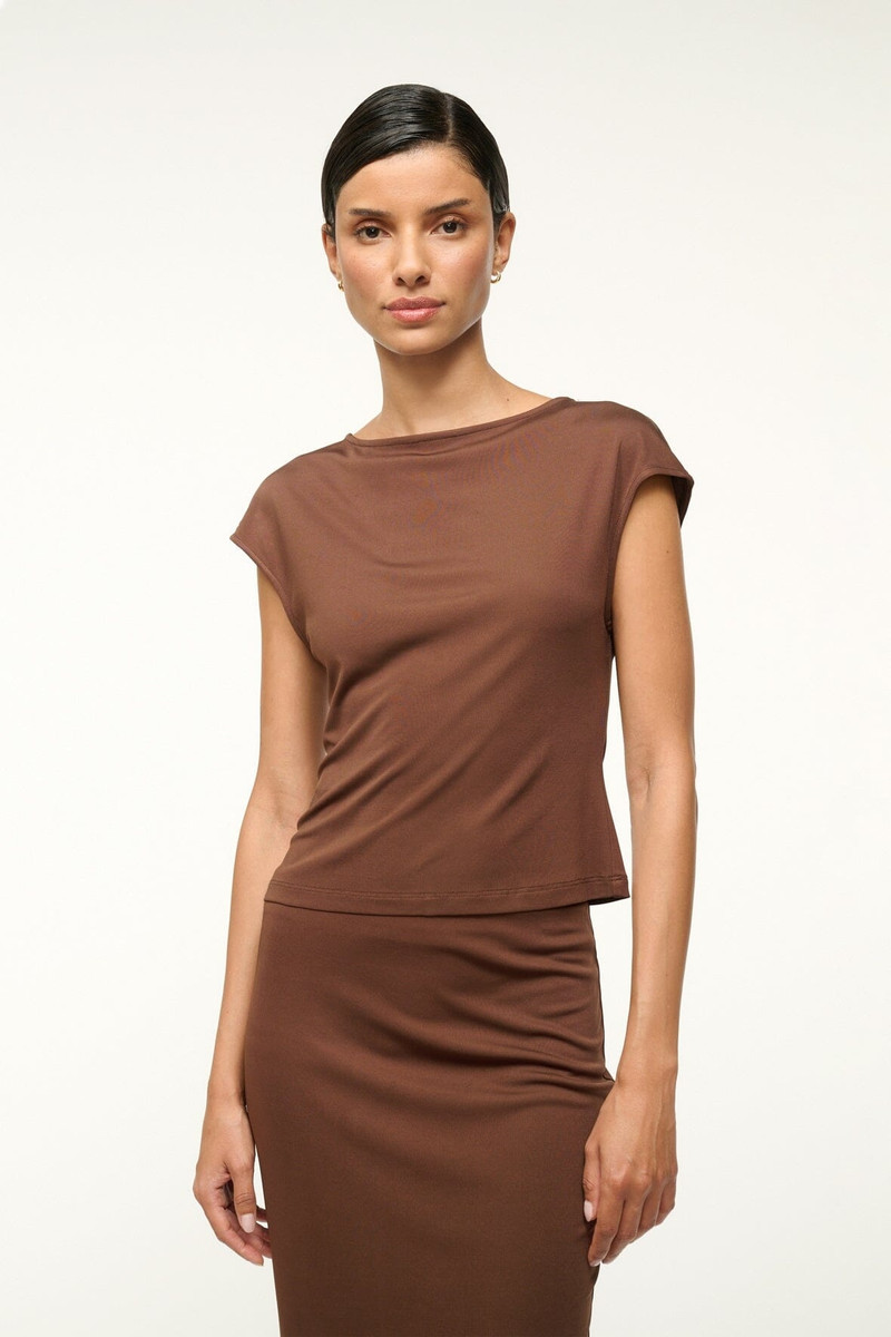 STAUD STAUD SUNISA TOP DARK OAK outlook