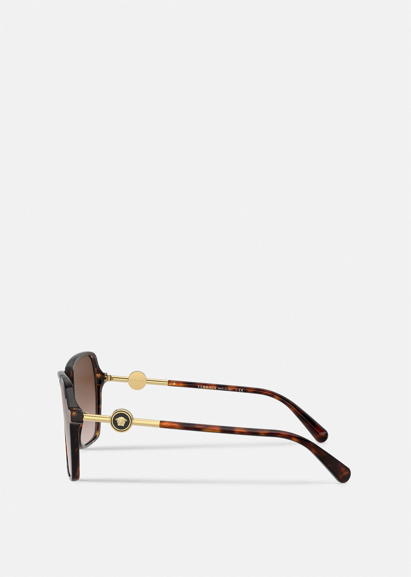 Enamel Medusa Sunglasses Additional Fit 3