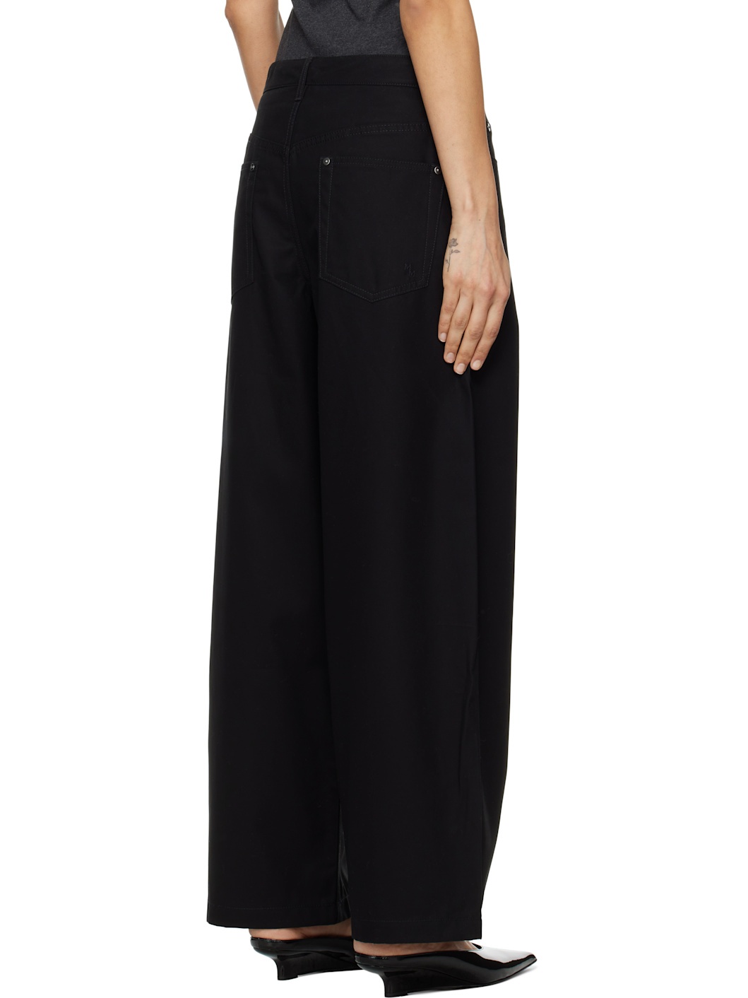 Black Massive Trousers - 3