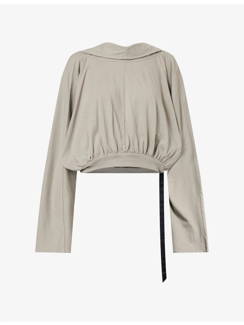 Cropped Cotton Hoody - 1