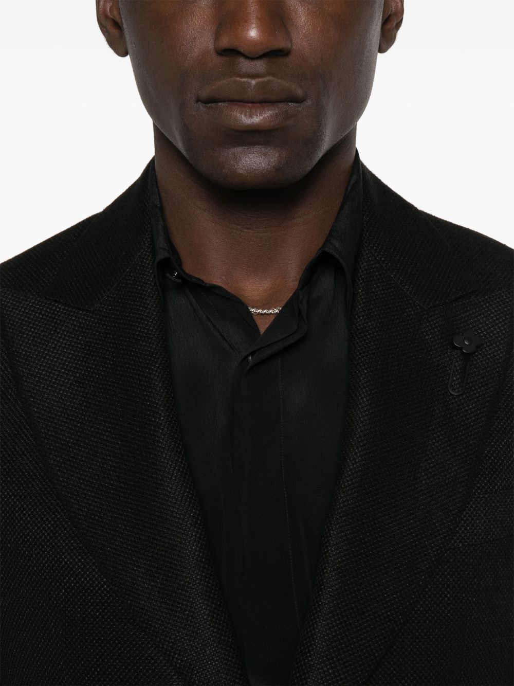 linen blazer - 5