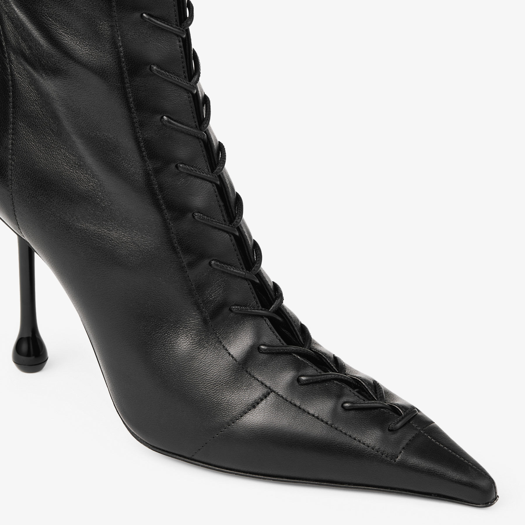 Scarlett Ankle Boot 95
Black Nappa Leather Boots - 4