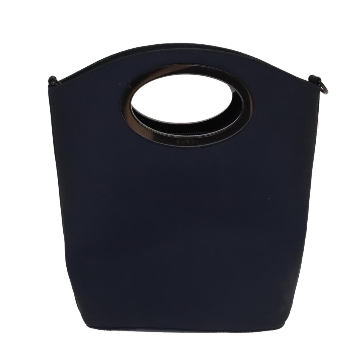 GUCCI Hand Bag Nylon Blue - 2