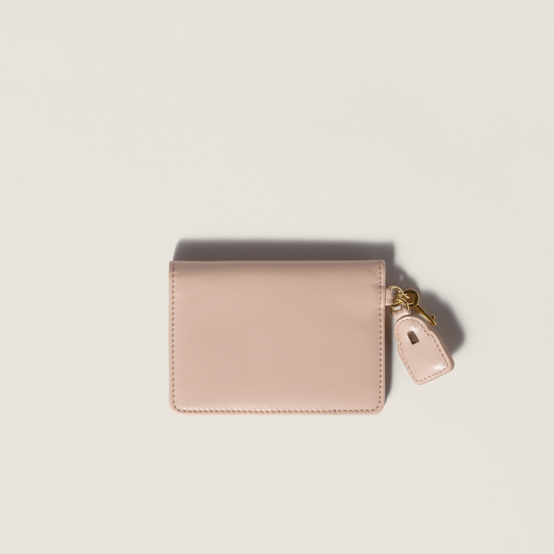 Miu Miu Leather card holder outlook
