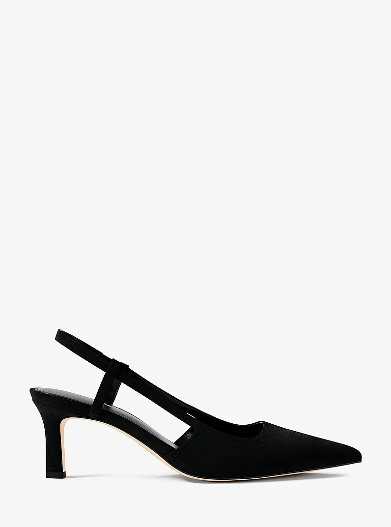 Alora Suede Slingback Pump - 1