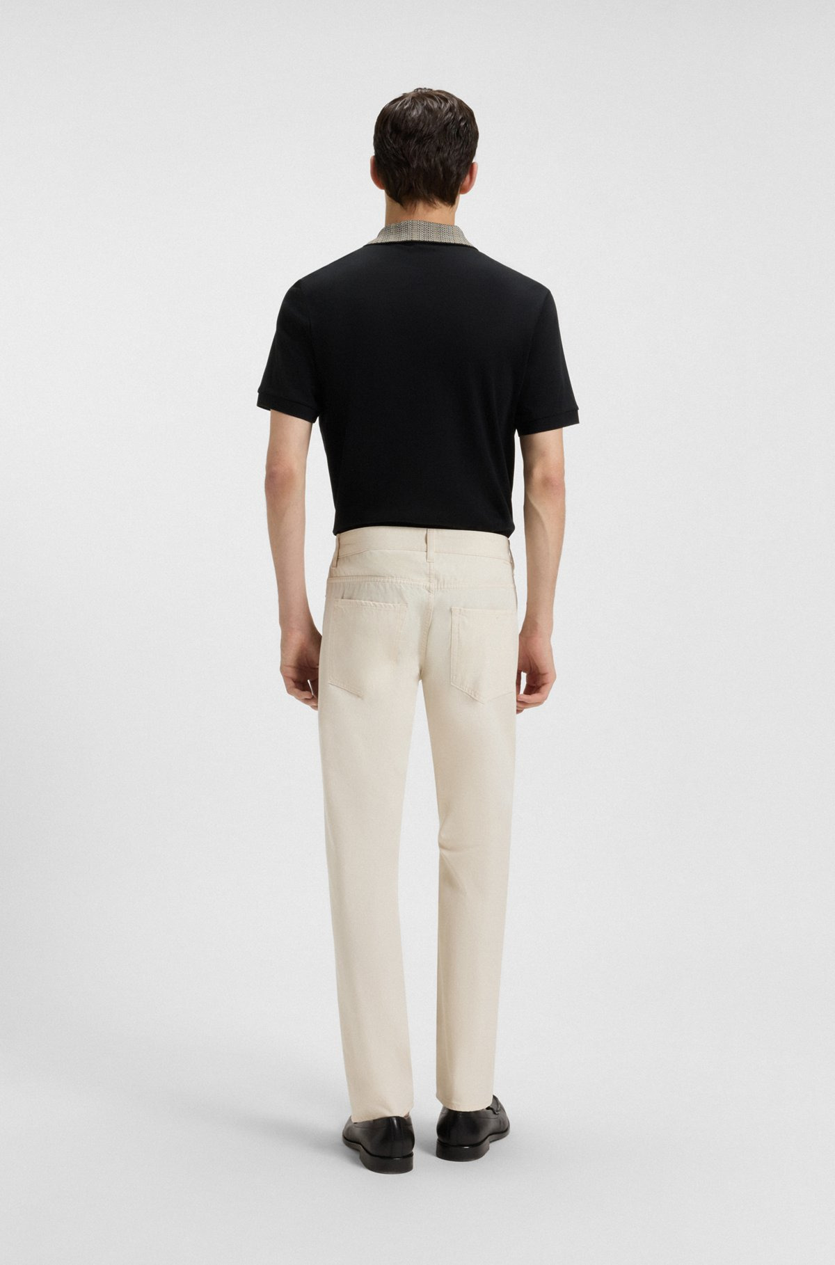 SLIM-FIT PANTS - 4