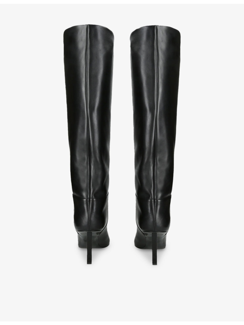 V2025 85 Leather Heeled Knee-High Boots - 3