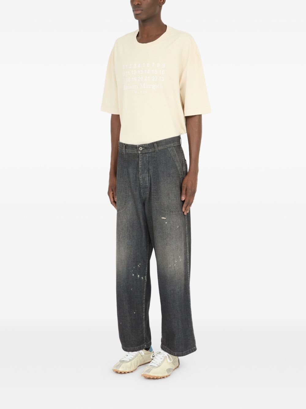wide-leg jeans - 4