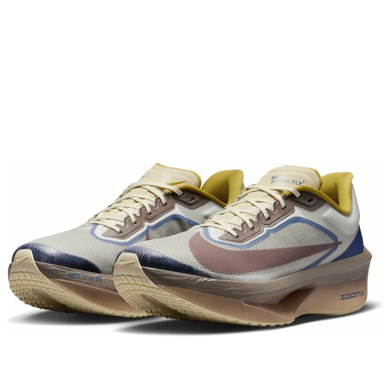 Nike Zoom Fly 6 Premium 'Light Bone Blue Void Burgundy Crush' HV4366-072 - 3