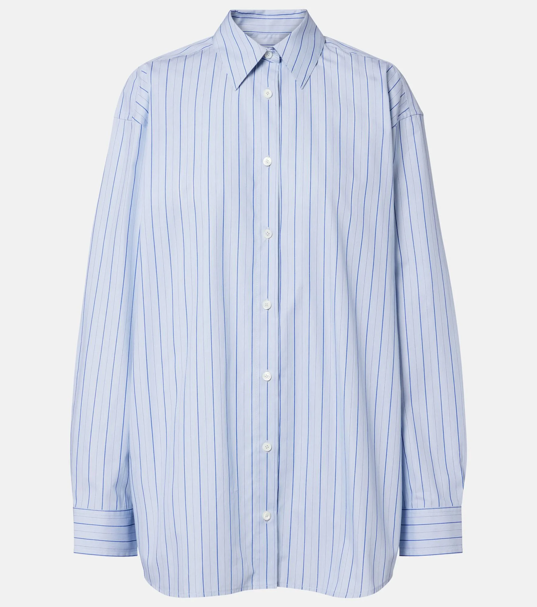 Striped cotton shirt - 1