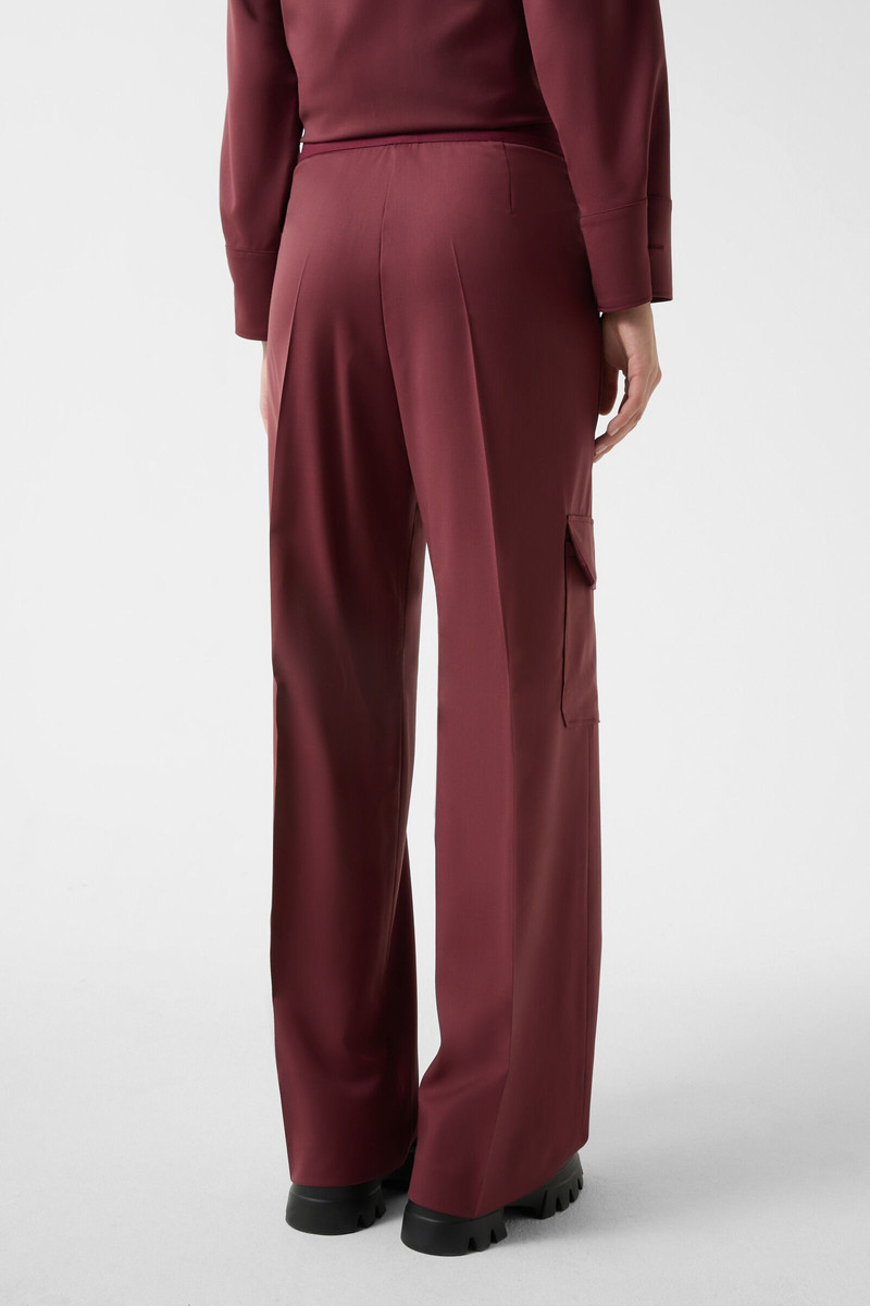 BOGNER Yoko cargo pants in Wine red outlook