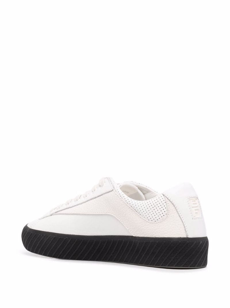 panelled low-top sneakers - 6