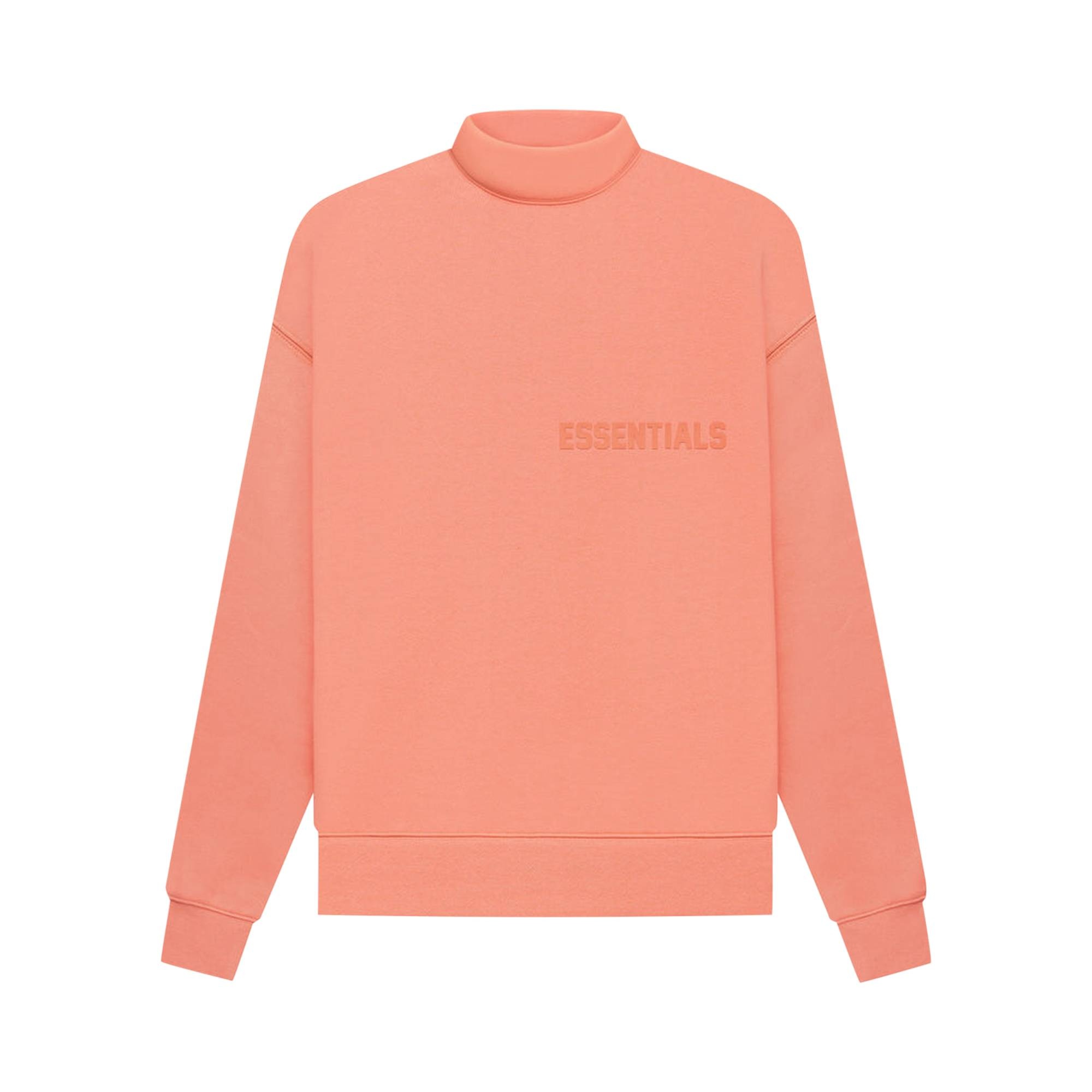 Fear of God Essentials Mockneck 'Coral' - 1