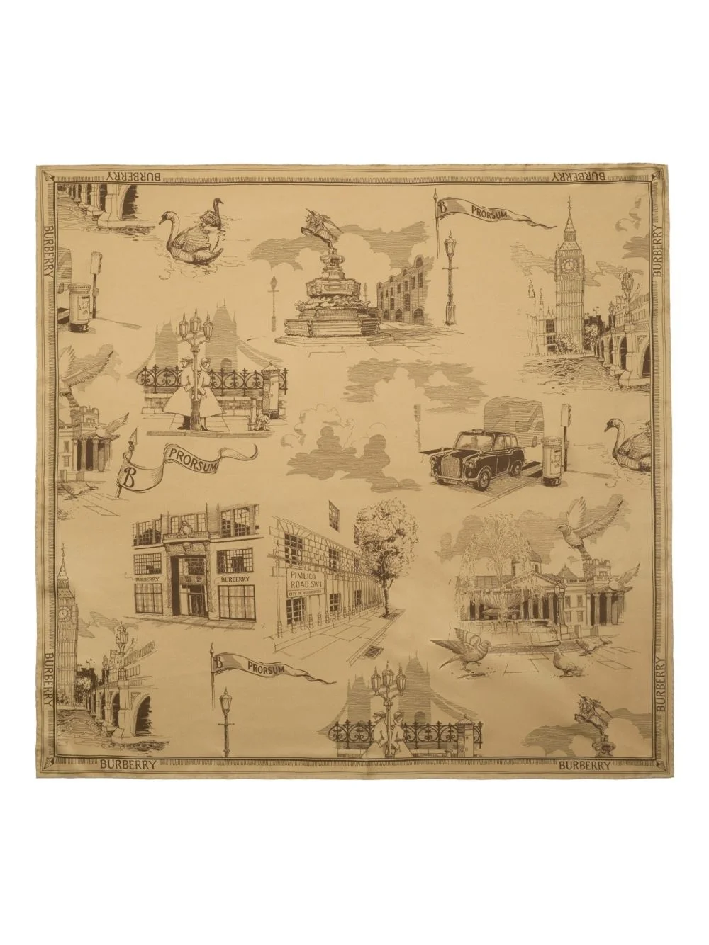 London Landmarks scarf - 1