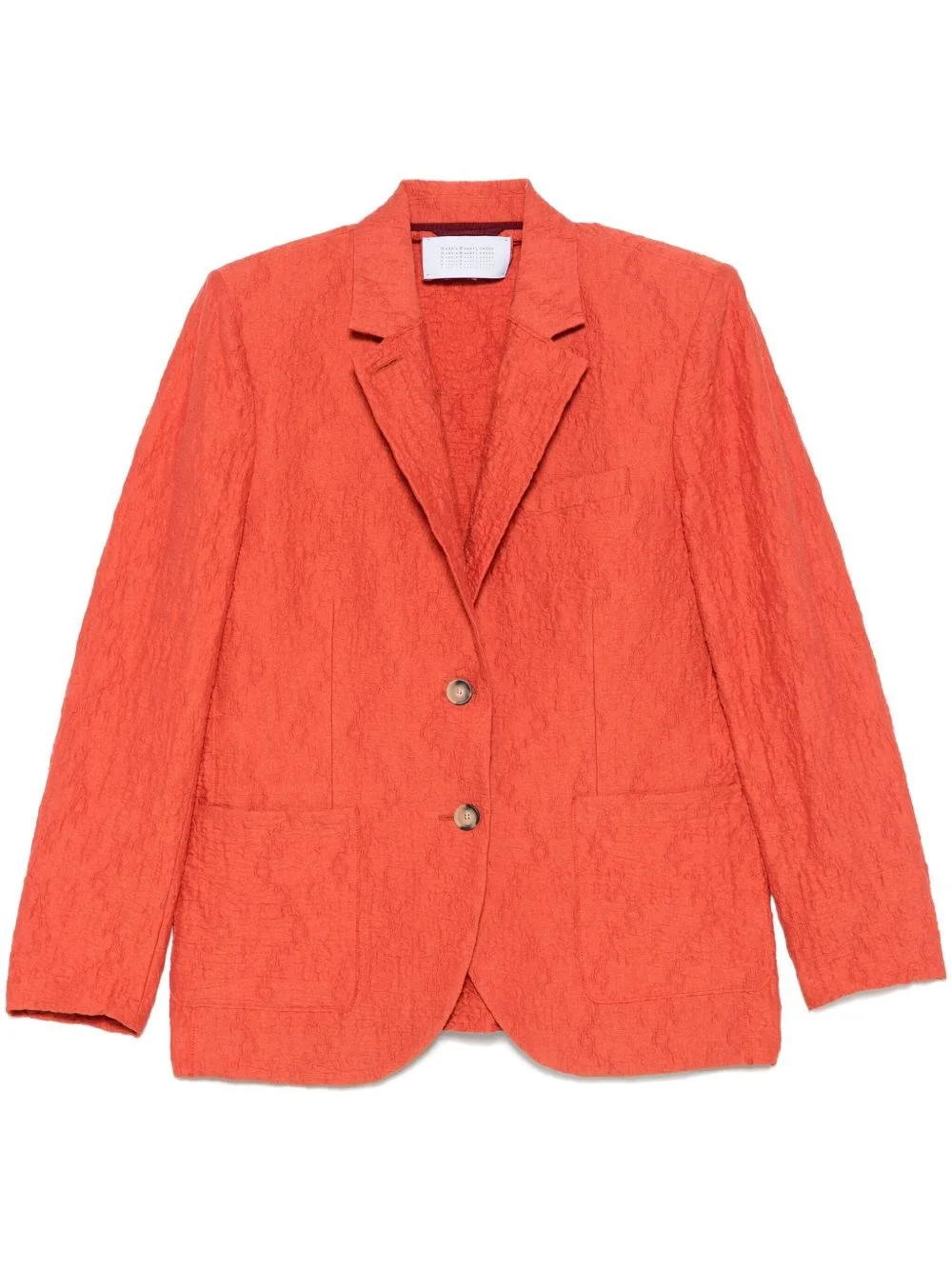 Cotton blend blazer jacket - 1
