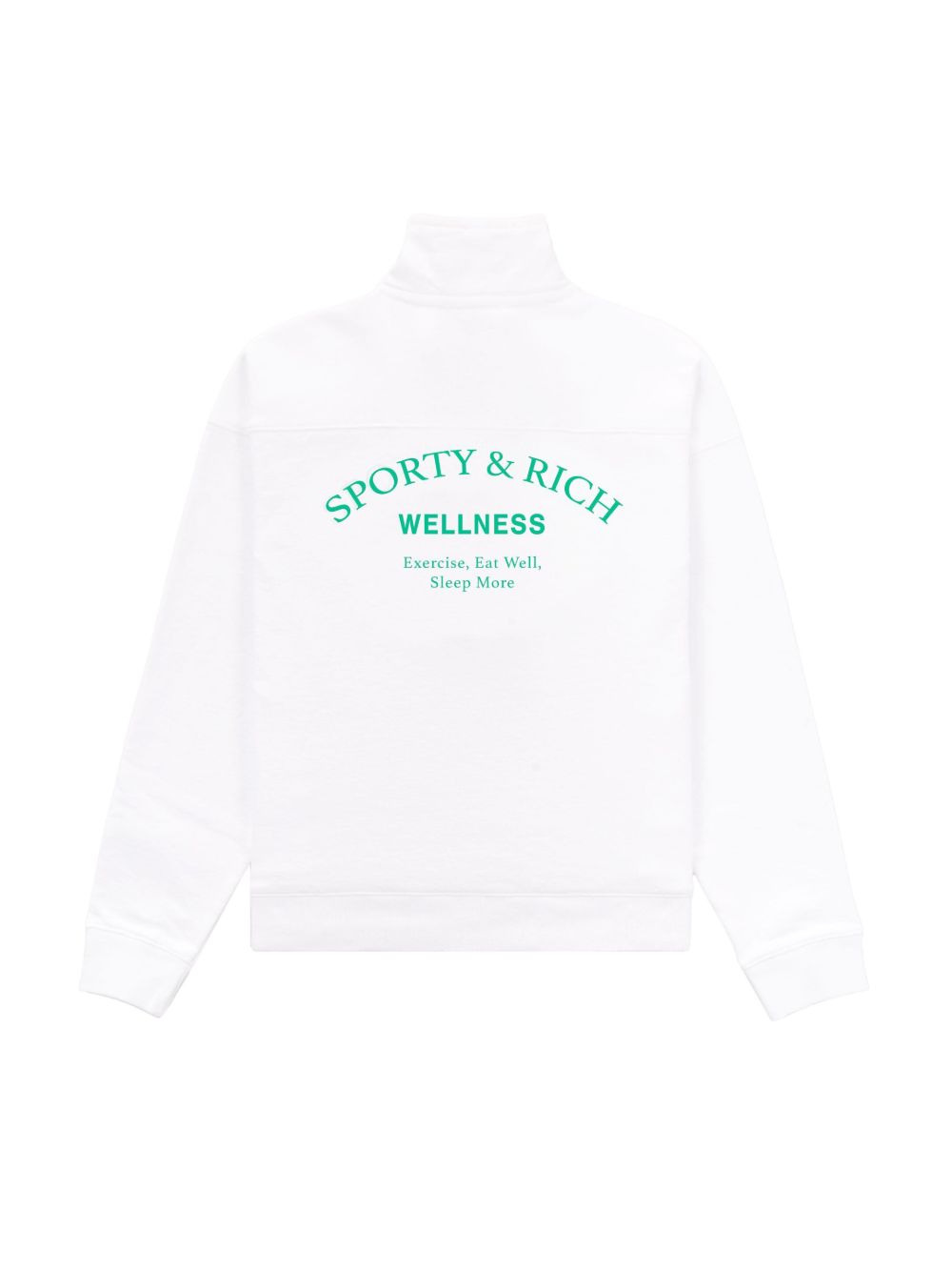 Wellness Studio half-zip cotton sweatshirt - 3