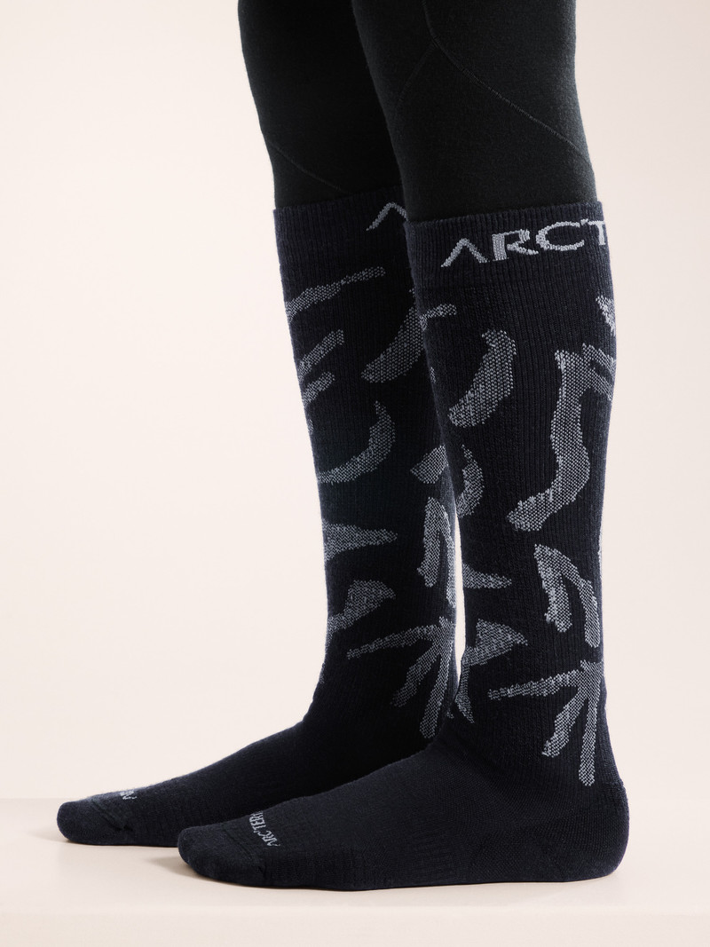 Merino Wool Grotto Ski Sock 3