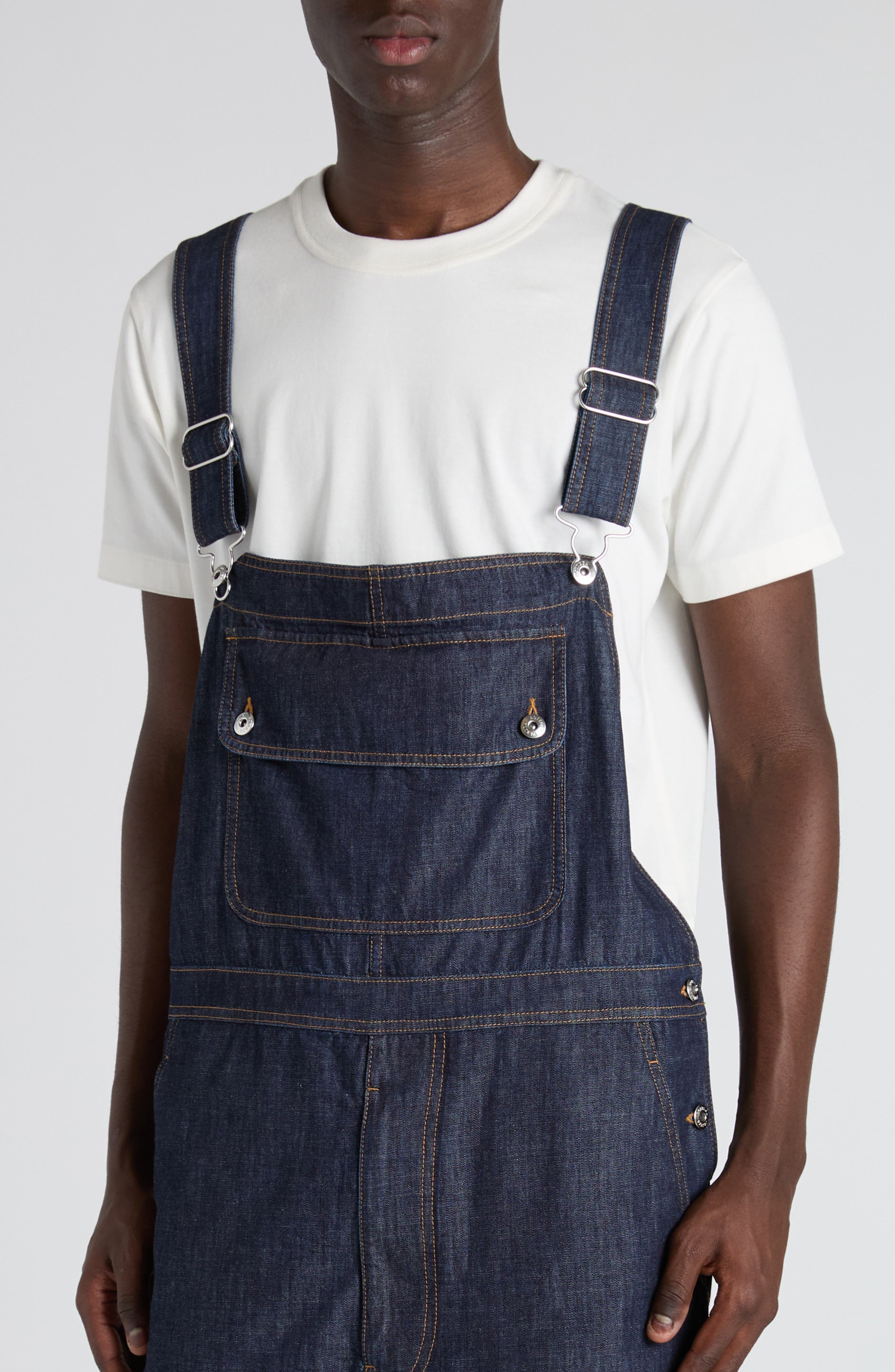 Bottega Veneta Denim Overalls in 4245 Indigo at Nordstrom - 6