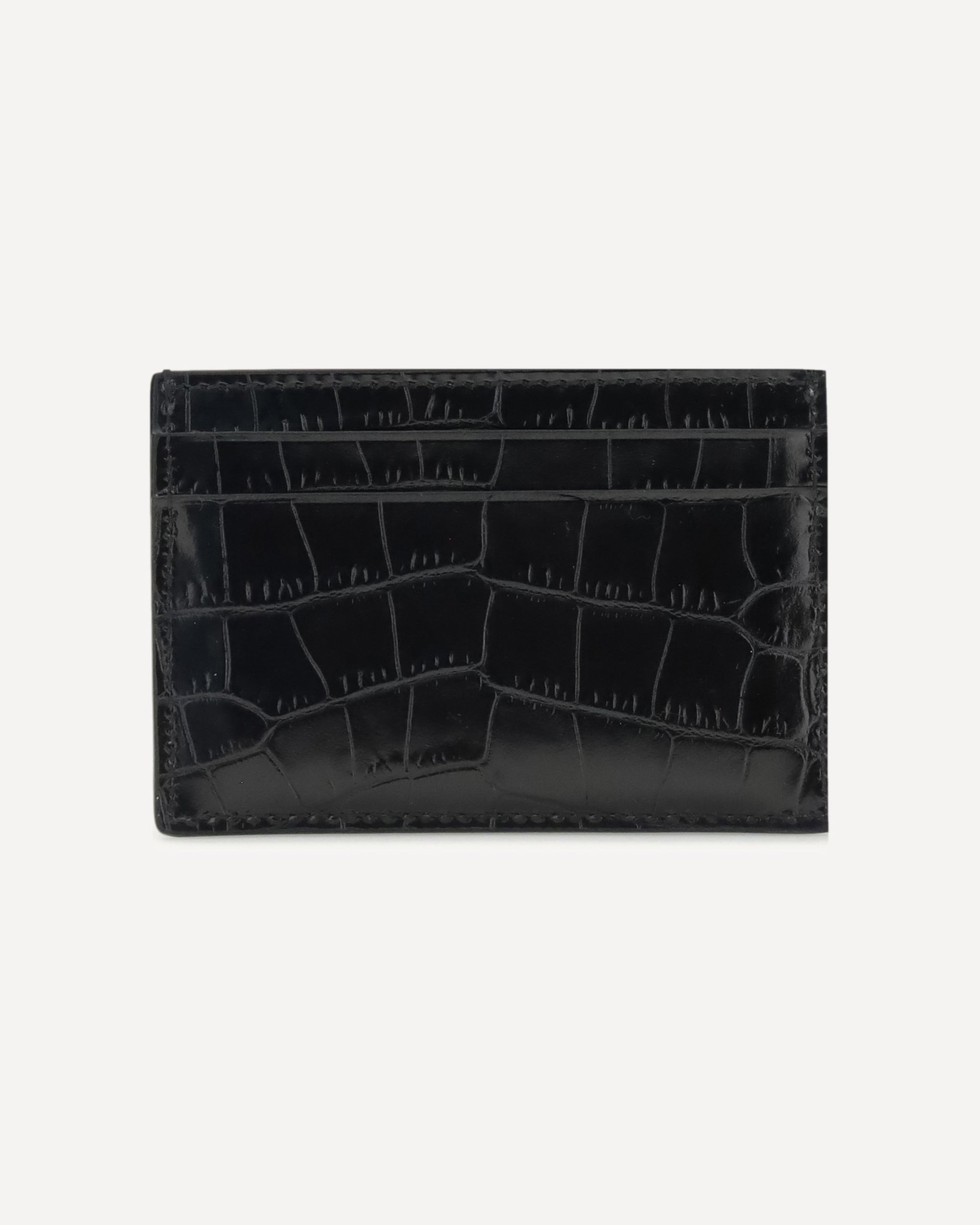 Croco print Card Holder - 2