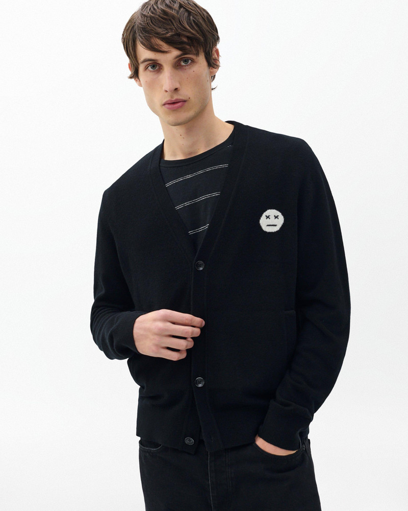 Sour Face Wool Cardigan 1