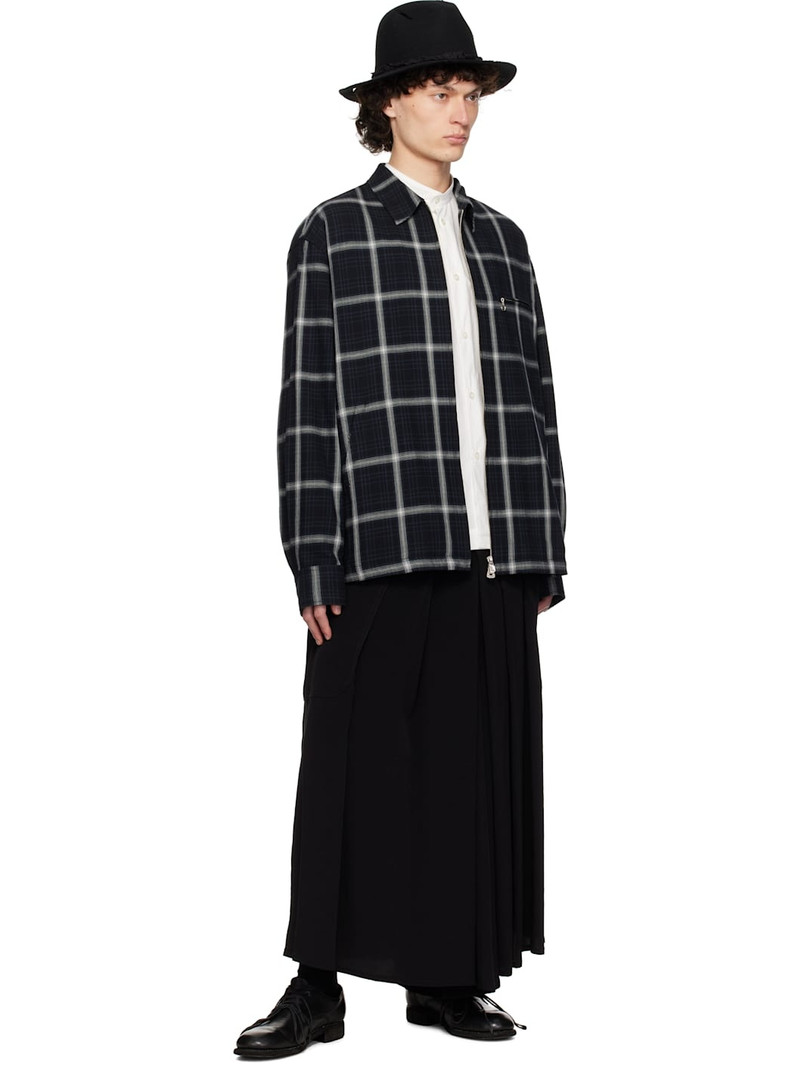 TAKAHIROMIYASHITA TheSoloist. Black Full Zip Work Jacket outlook