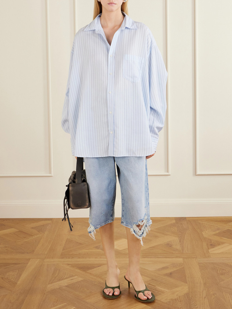 Acne Studios Soffia Striped Woven Shirt outlook