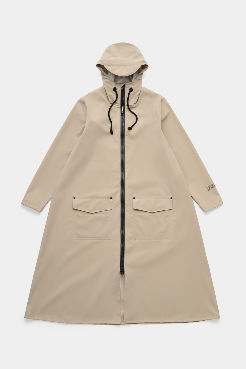 Mosebacke Long Patch Raincoat Potato 5
