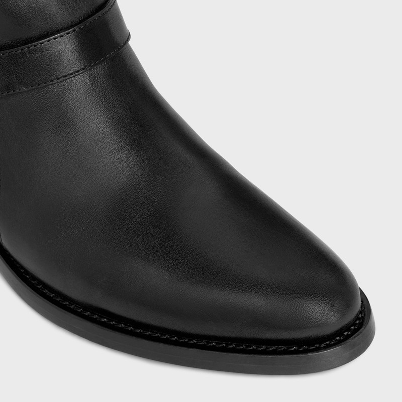 CELINE LYRA TRIPLE BUCKLES BOOT in Calfskin 4