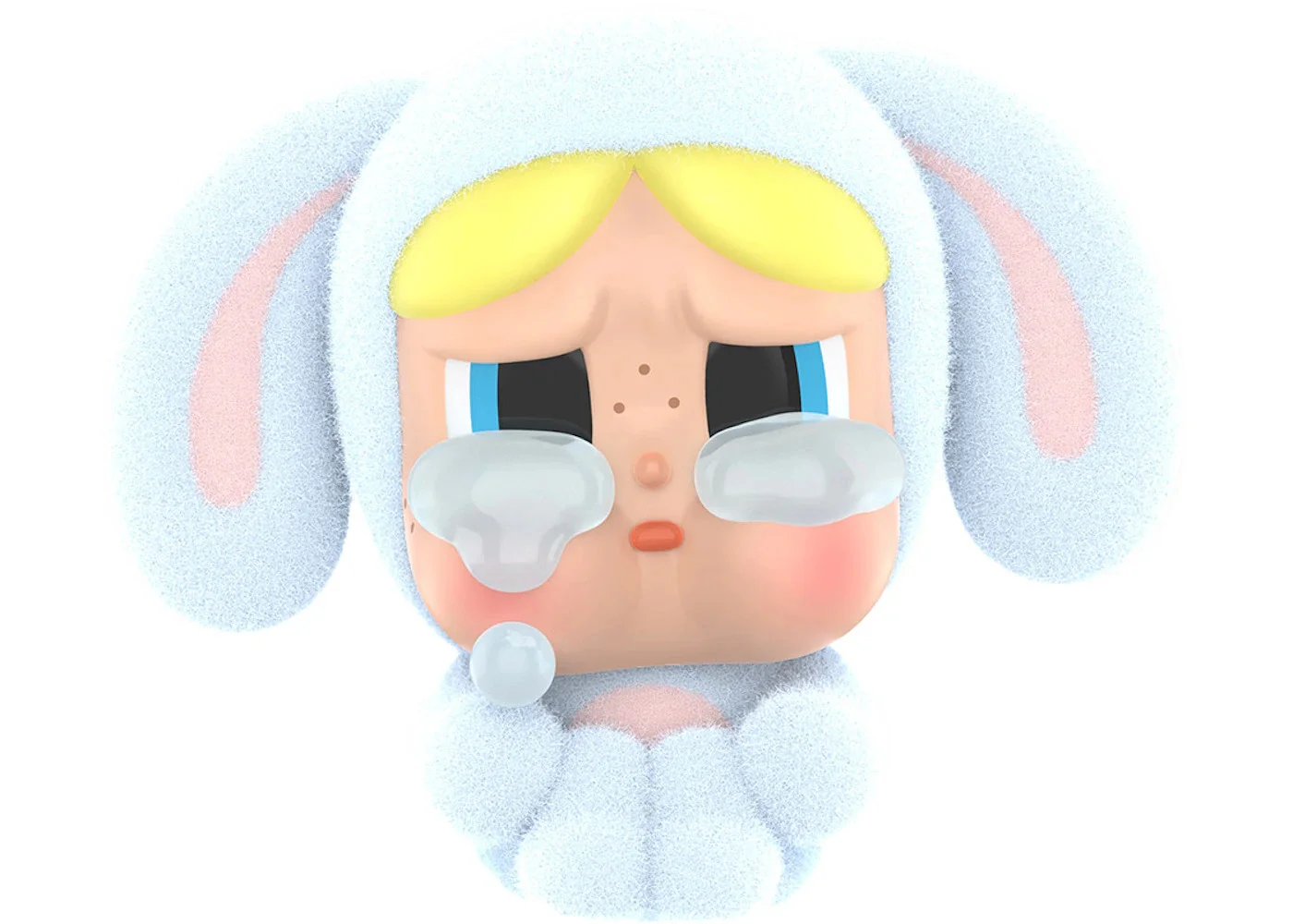 Pop Mart CRYBABY x Powerpuff Girls Series Bunny Bubbles Figure - 1