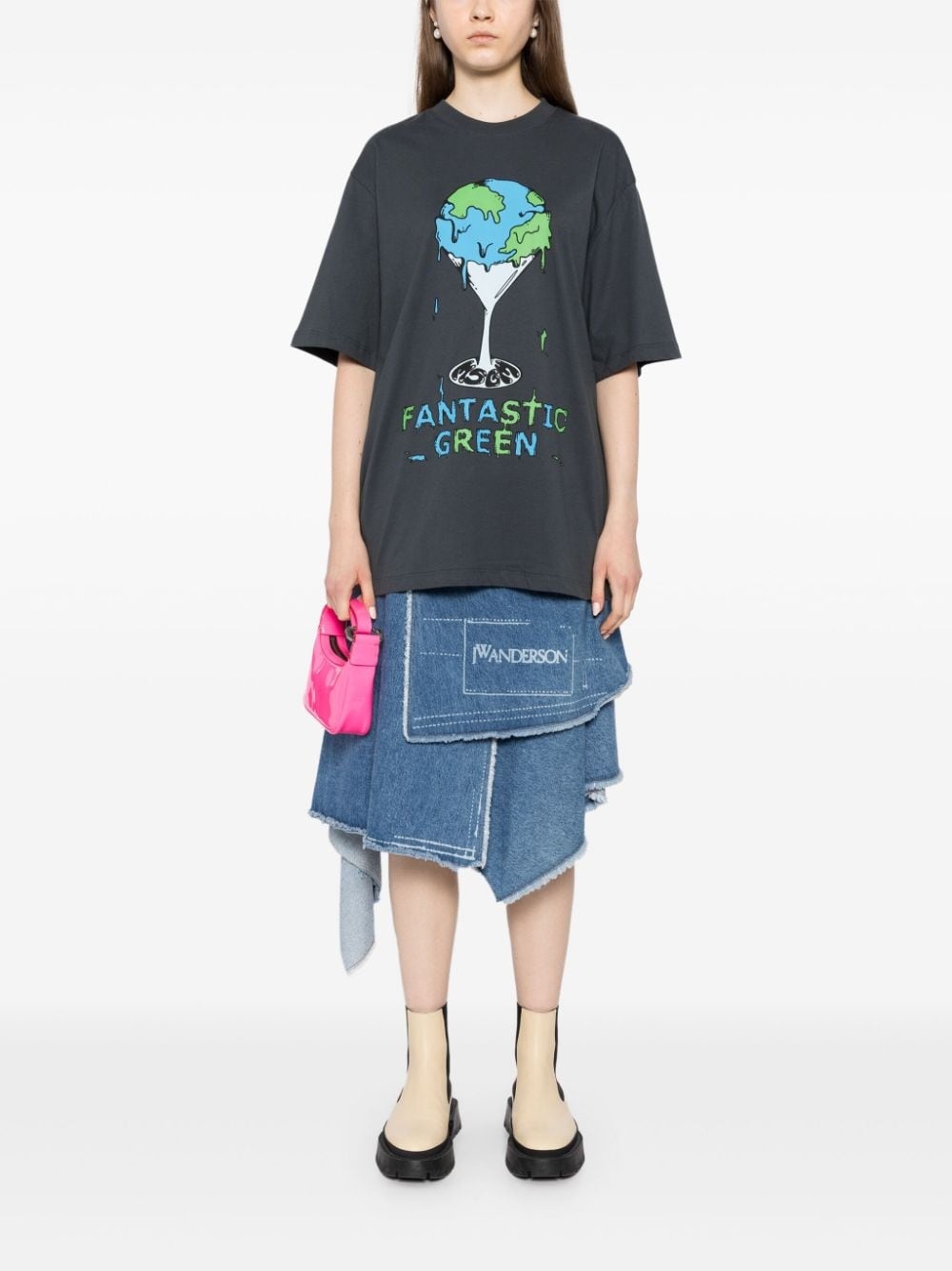 graphic-print cotton T-shirt - 3