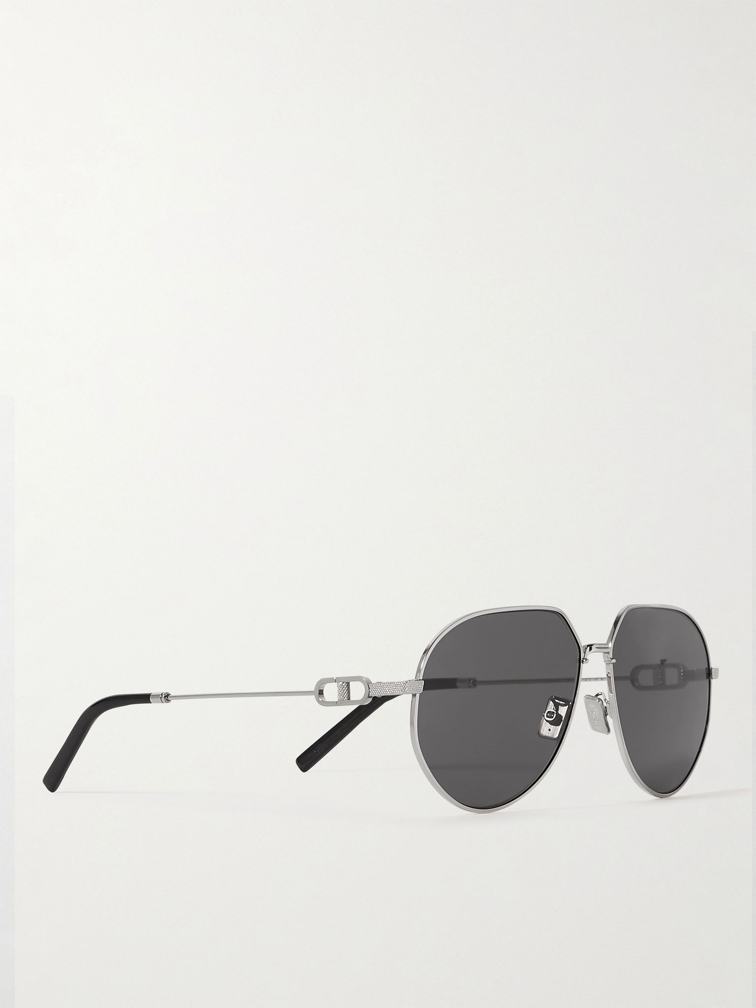 CD Link A1U Round-Frame Silver-Tone Sunglasses Silver - 3