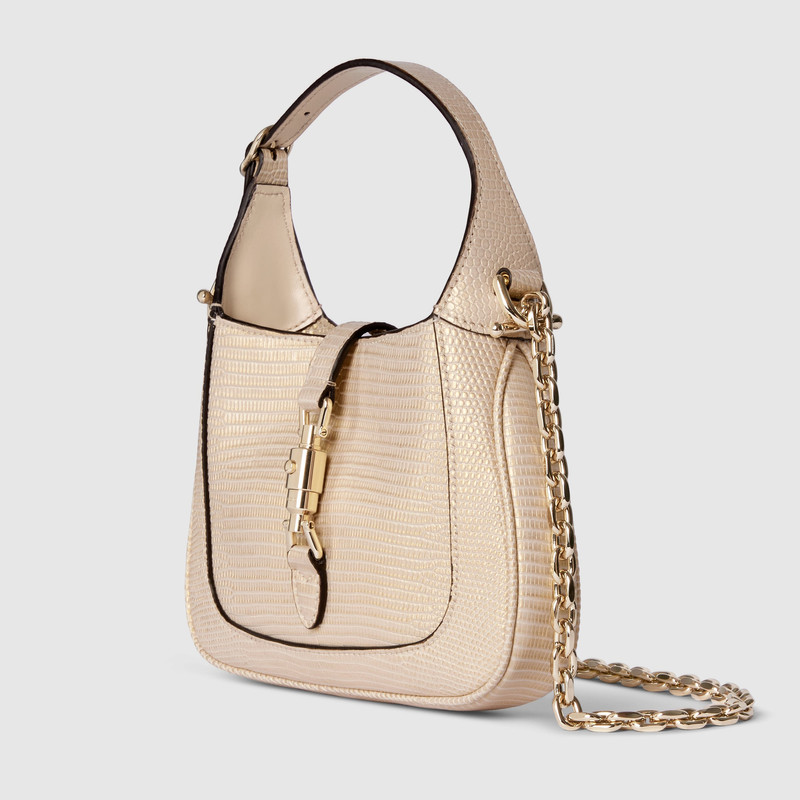 GUCCI Gucci Jackie 1961 mini lizard bag outlook