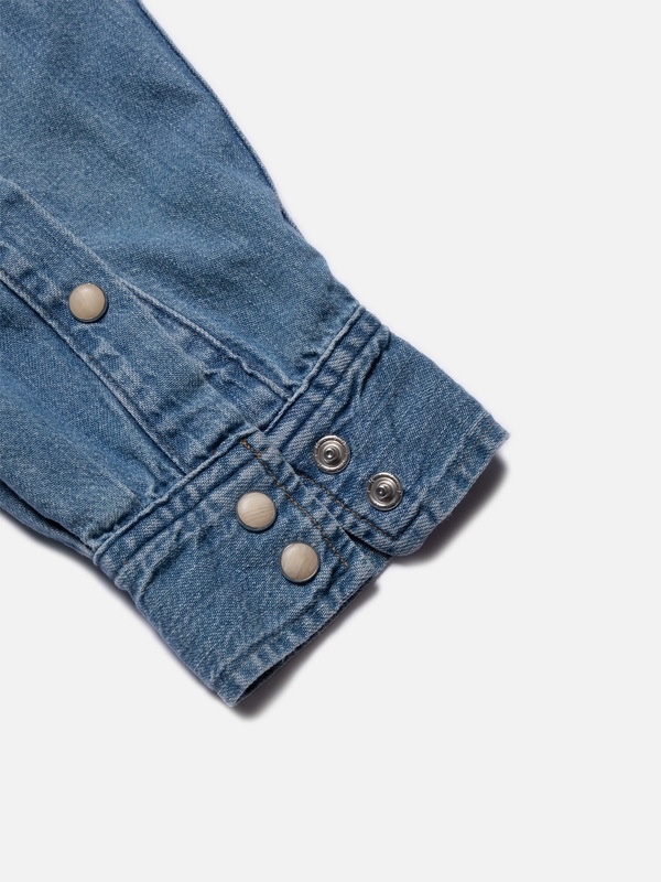 George Another Kind Of Blue Denim Shirt - 4