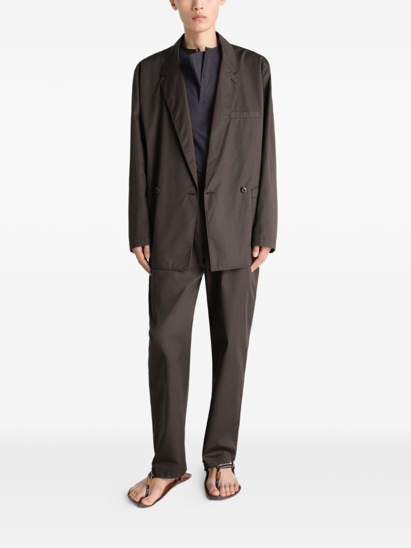 Lemaire double-breasted workwear blazer outlook