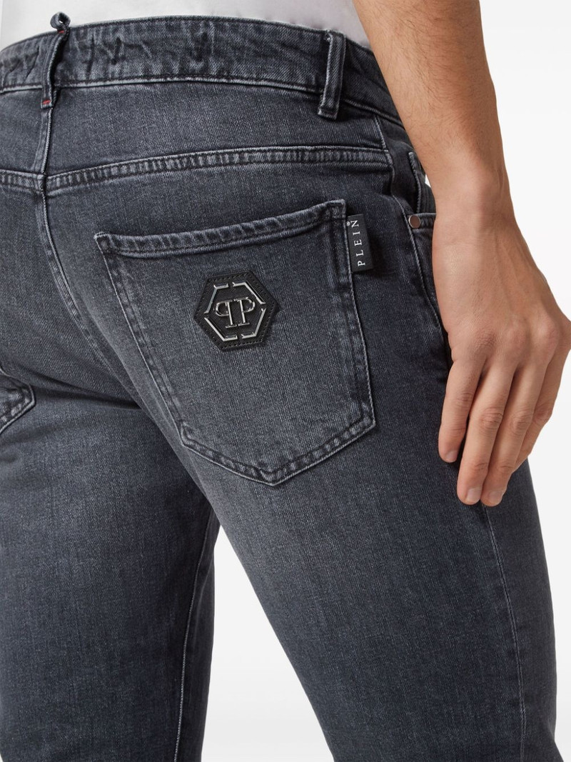 mid-rise skinny jeans 4