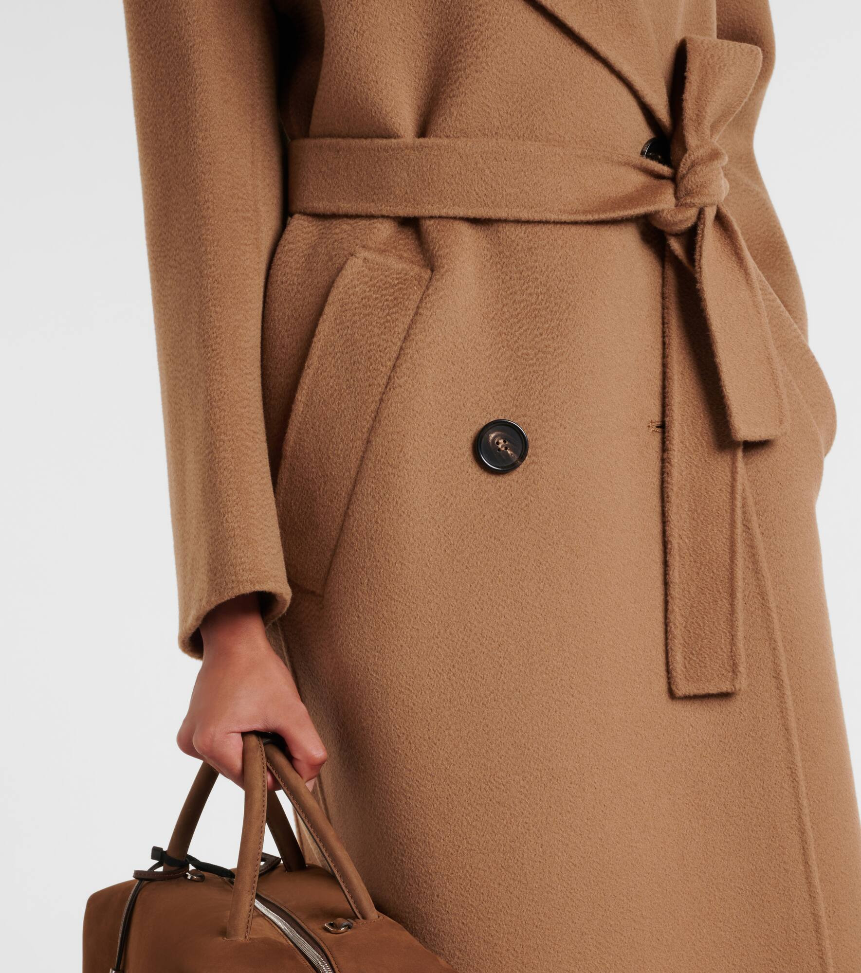 Wool and cashmere coat - 5