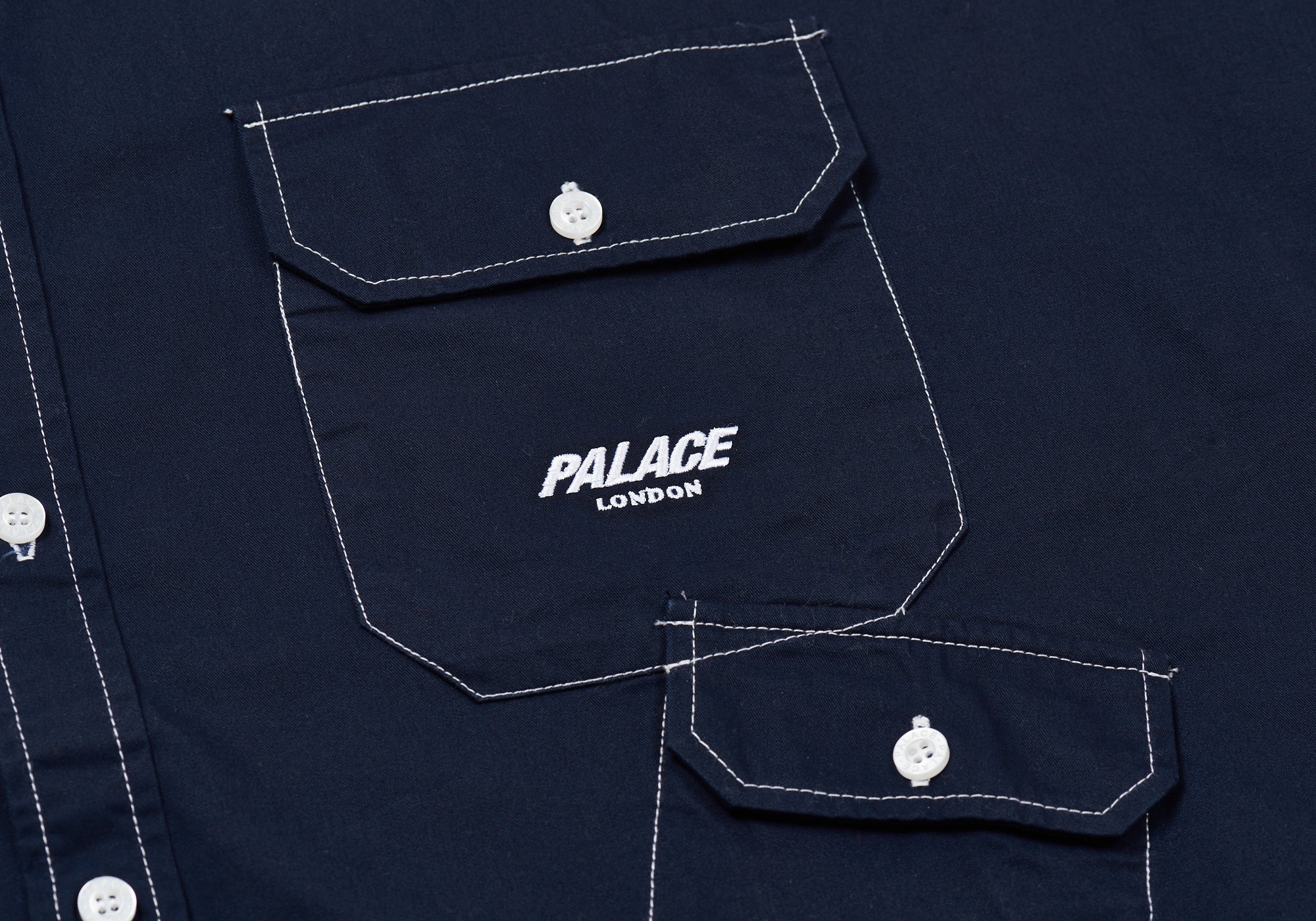 MULTI POCKET SHIRT NAVY - 3