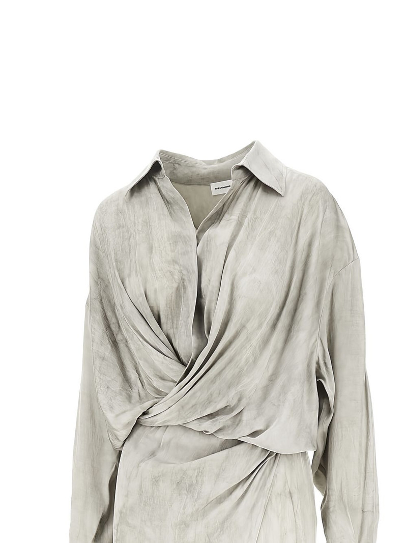 THE ANDAMANE twisted shirt dress outlook