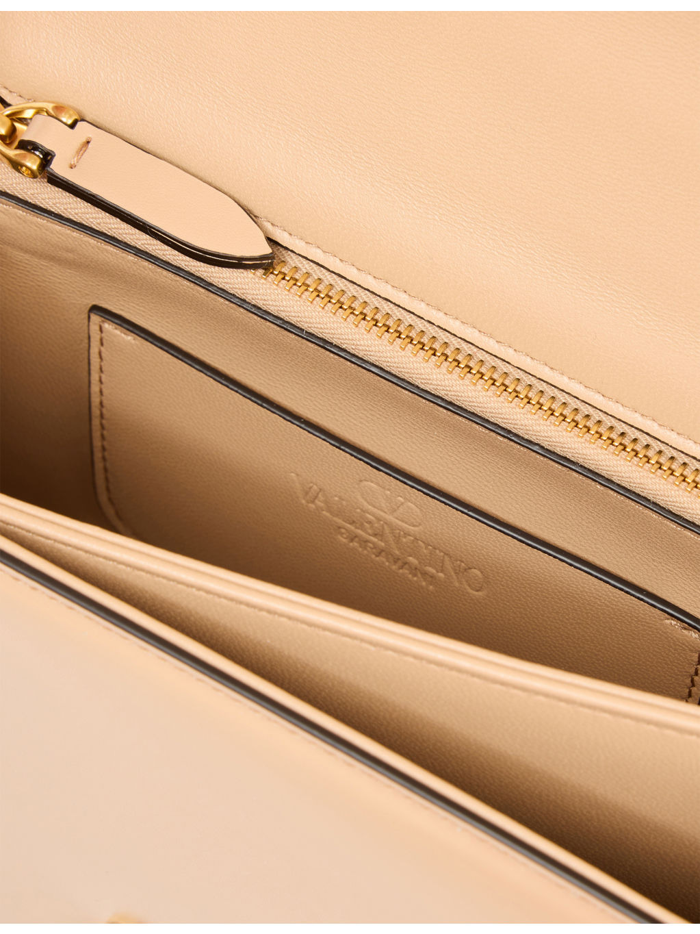 Logo-Hardware Two-Compartment Leather Shoulder Bag - 6