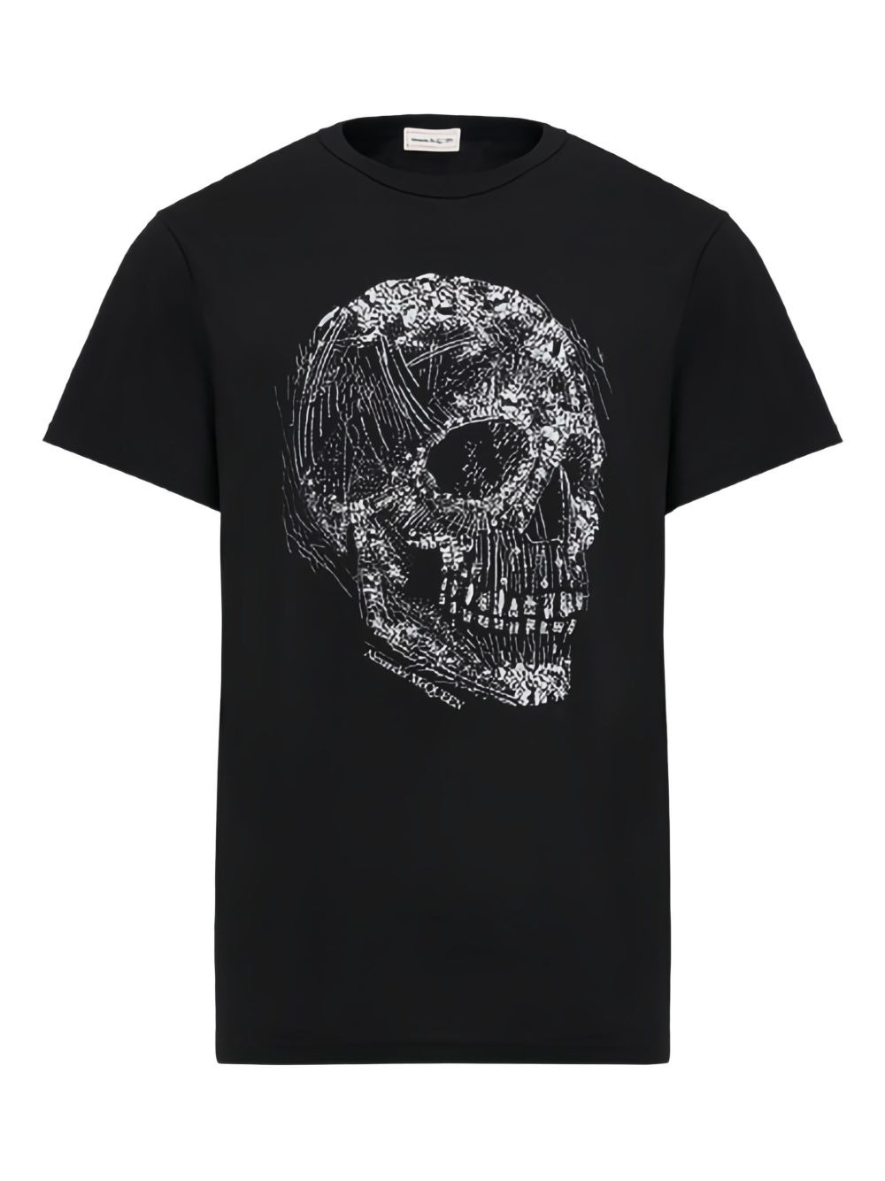 Crystal Skull-print cotton T-shirt - 1