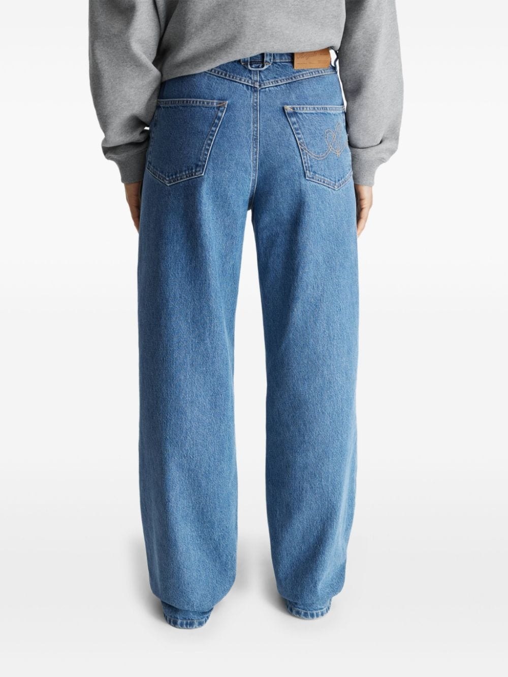 Clara wide-leg jeans - 4
