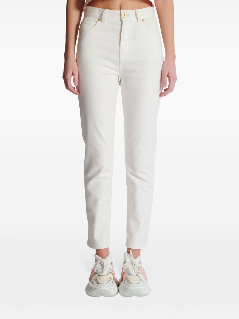 slim-cut jeans - 5
