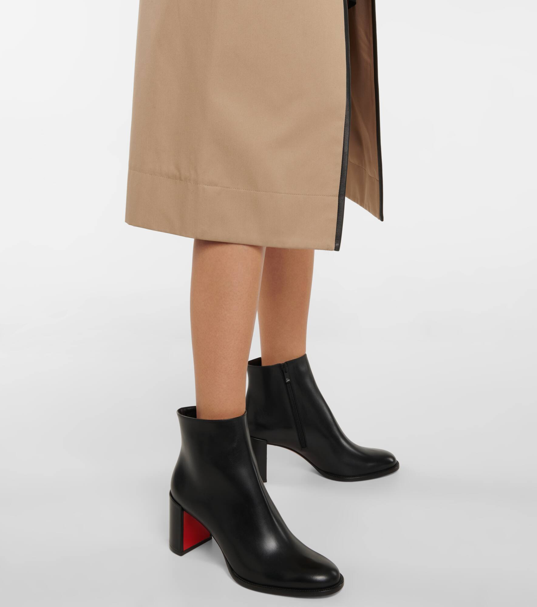 Adoxa 70 leather ankle boots - 4